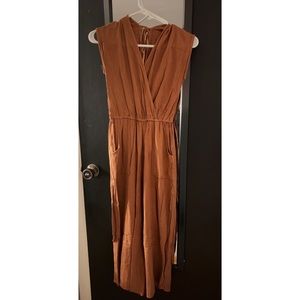 Universal Thread Burnt Orange Jumpsuit